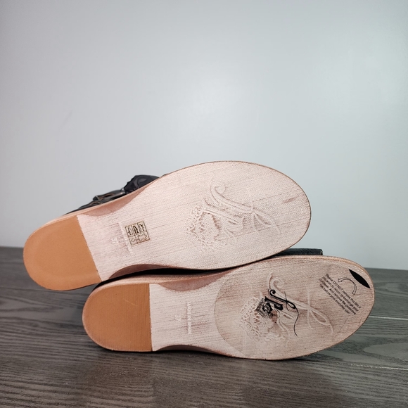 FREE PEOPLE Vale Boot Sandals Black - Picture 9 of 14